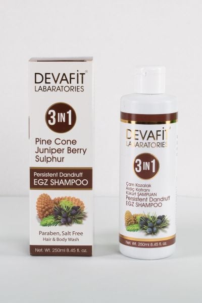 Devafit Çam Kozalak Ardıç Katranı Kükürt Özlü Şampuan 250 ml