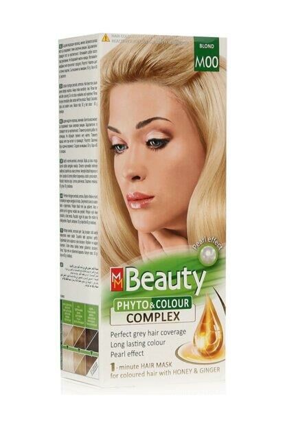 Beauty Bitkisel Saç Boyası (M00 & Sarı Saç Açıcı)