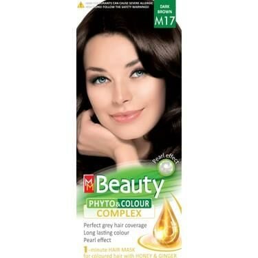 Beauty Bitkisel Saç Boyası (M17 & Koyu Kahve)
