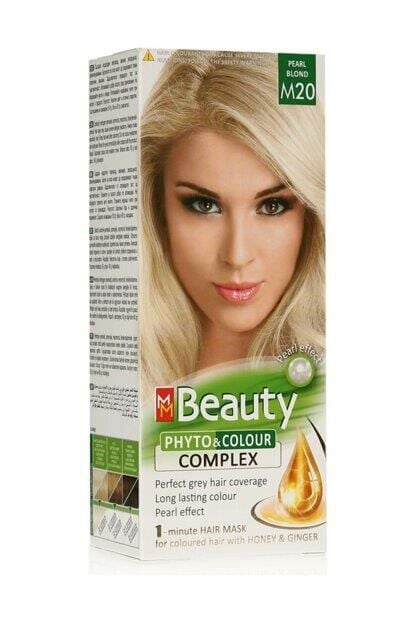 Beauty Bitkisel Saç Boyası (M20 & Küllü Sarı)