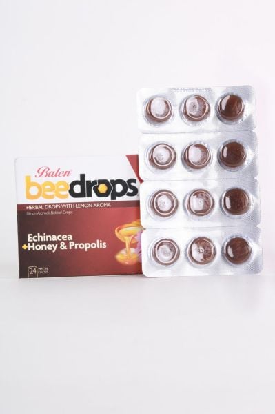 Balen Bitkisel Drops Boğaz Pastili (Limon)