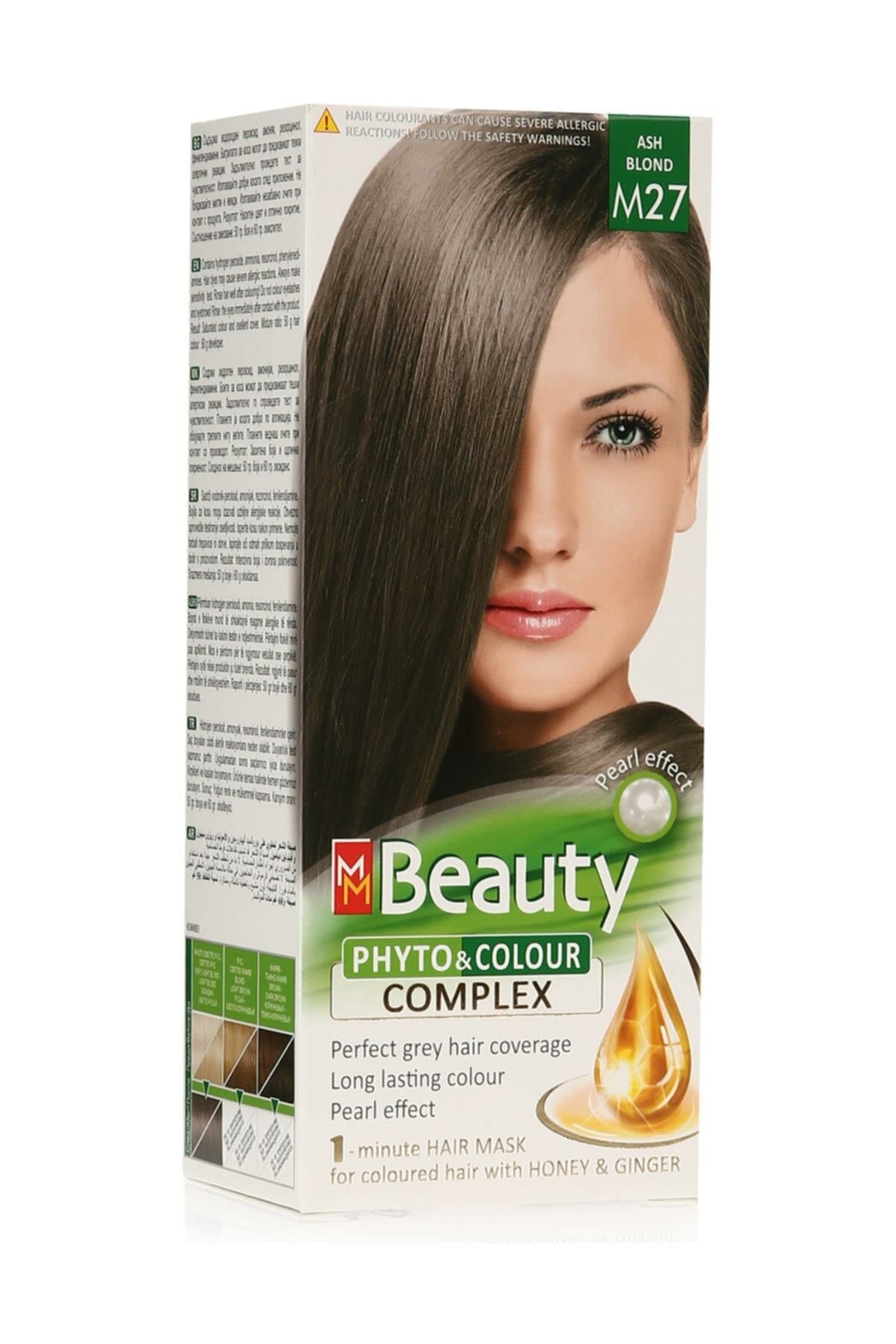 Beauty Bitkisel Saç Boyası (M27 & Küllü Kumral)