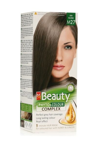 Beauty Bitkisel Saç Boyası (M27 & Küllü Kumral)