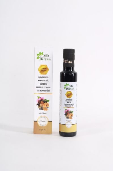 Şifa Deryası Karamürver Karazencefil Ekinezya Propolis Keçiboynuzu özü