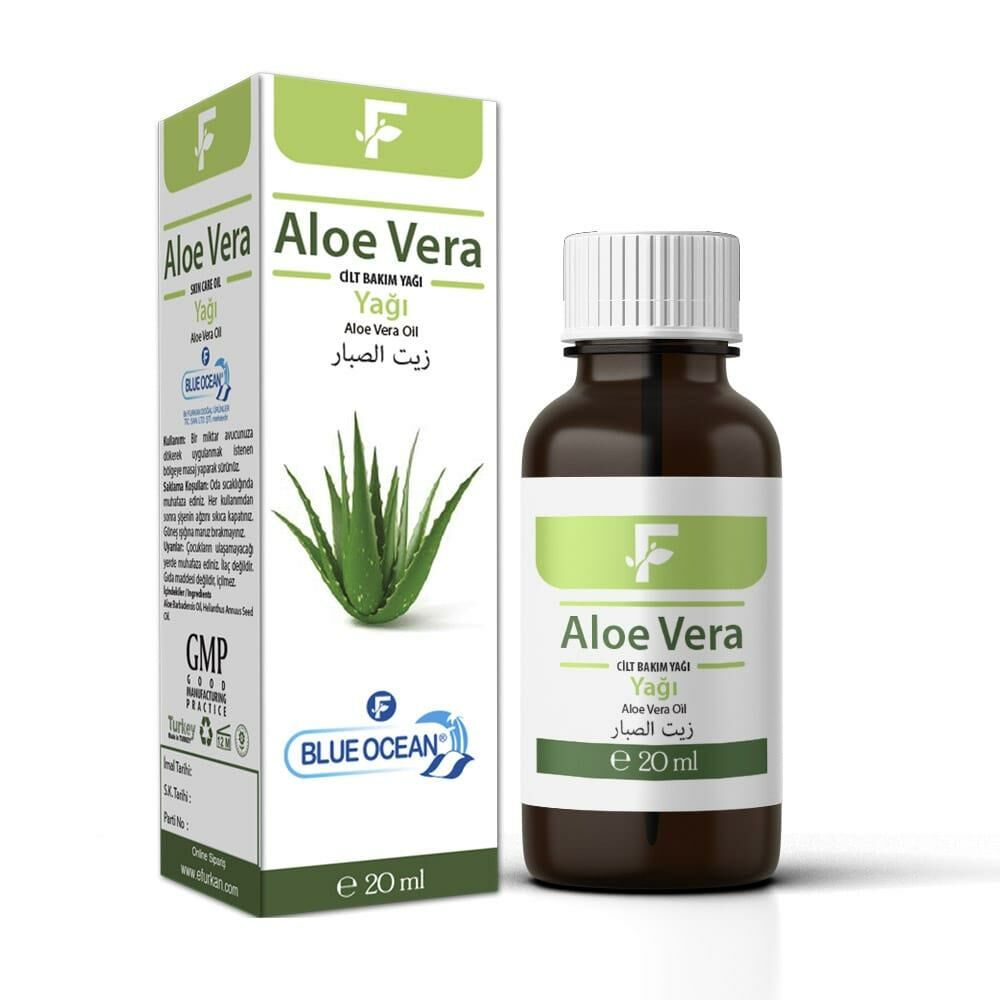 Blue Ocean Aloe Vera Yağı 20 ml