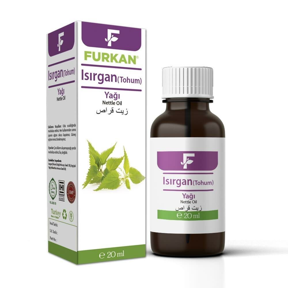 Furkan Isırgan Tohumu Yağı 20 ml