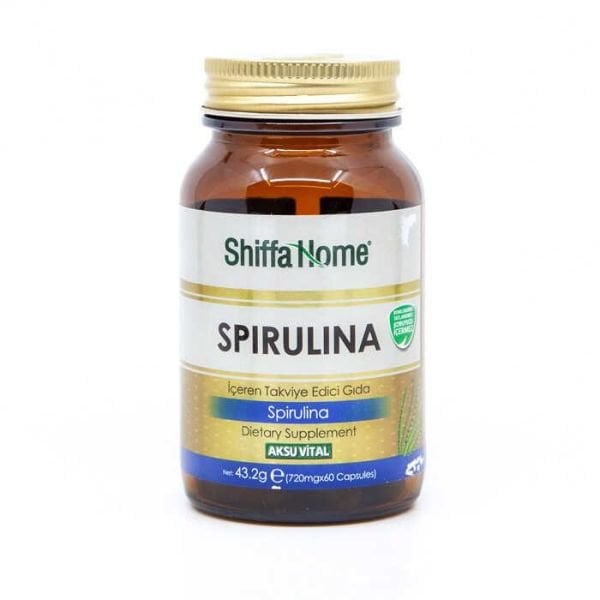 Shiffa Home Spırulına Kapsül (720mg x 60 Kapsül)