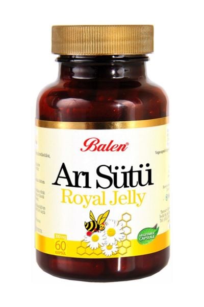 Balen Arı Sütü Kapsülü 375mg 60 Kapsül