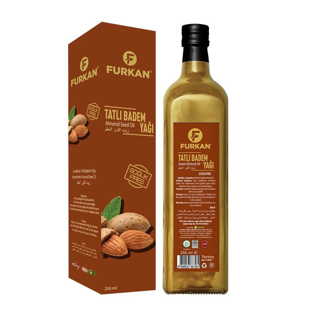 Furkan Tatlı Badem Yağı (250 ML)