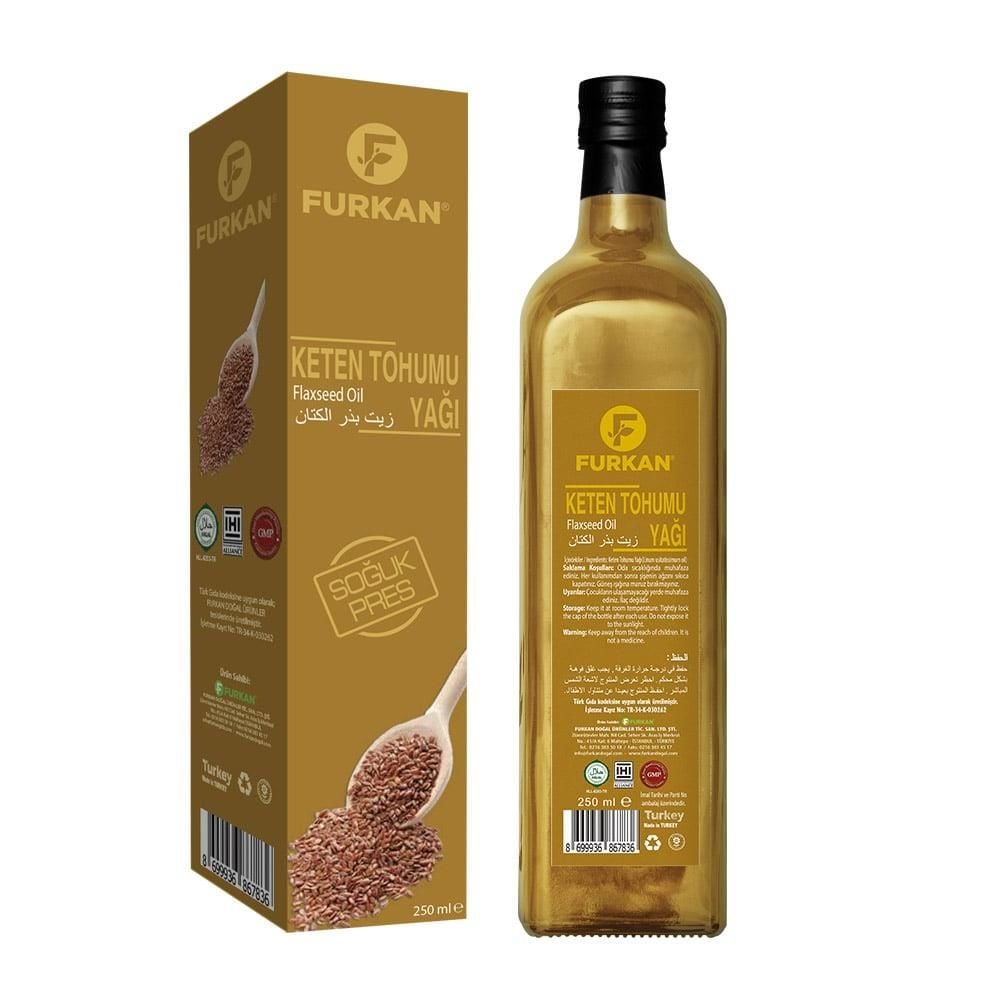 Furkan Keten Tohumu Yağı (250 ML)