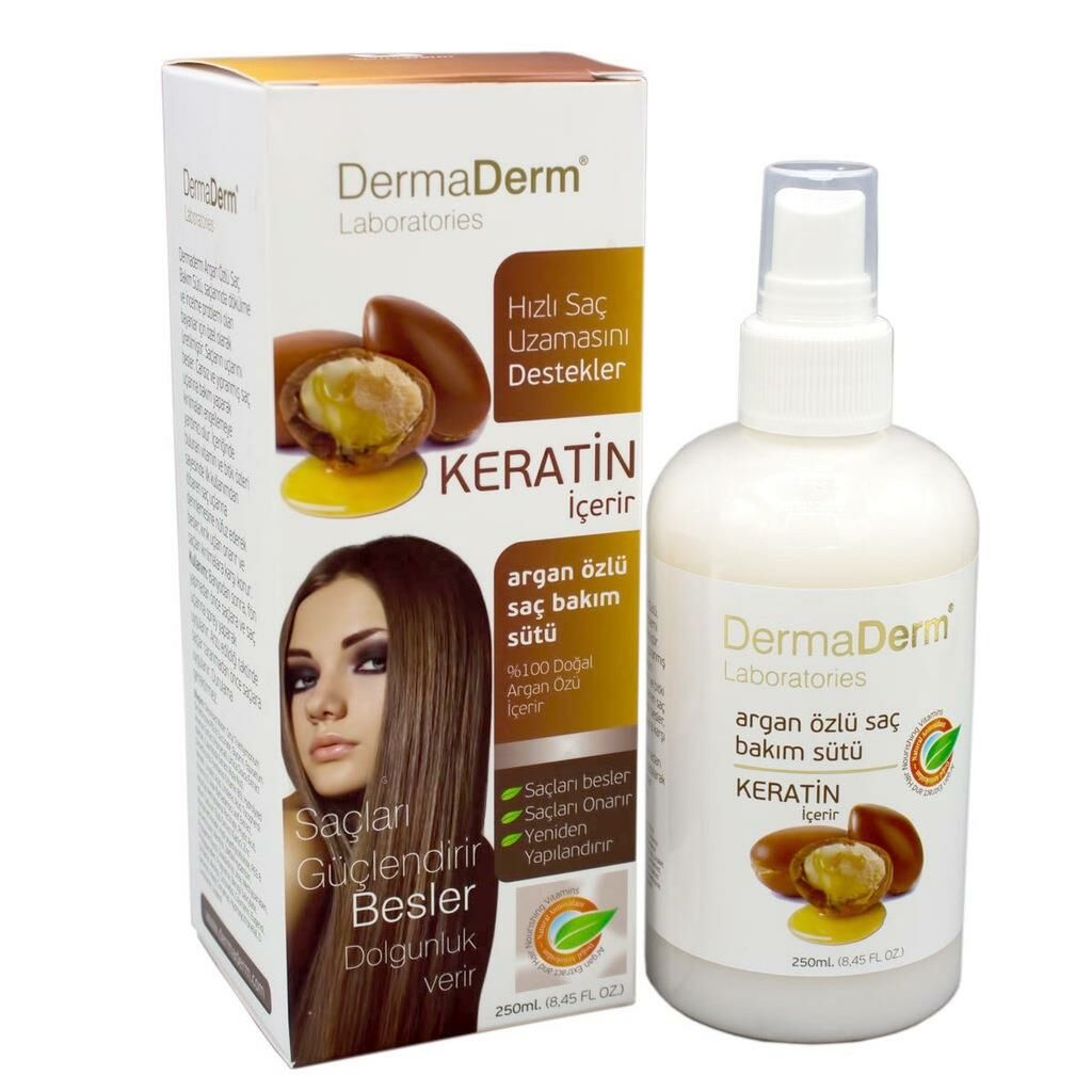 Dermaderm Argan Özlü Saç Bakım Sütü 250 ml